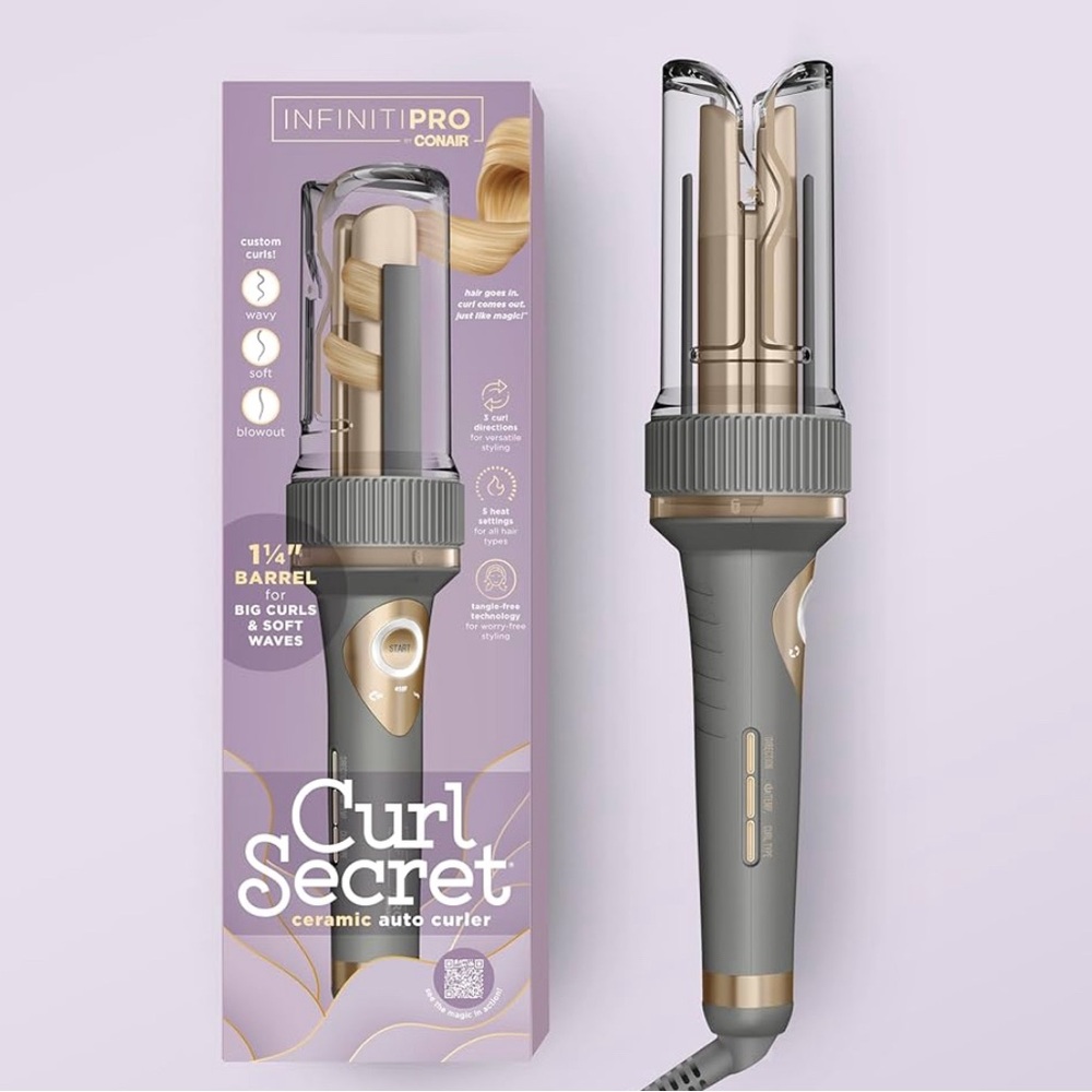Conair Infiniti Pro Curl Secret automatic curling iron 1.25 inch